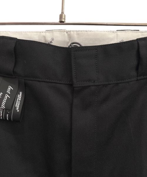 UNDERCOVER（アンダーカバー）UNDERCOVER (アンダーカバー) Dickies (ディッキーズ) ワークパンツ ブラック サイズ:2の古着・服飾アイテム