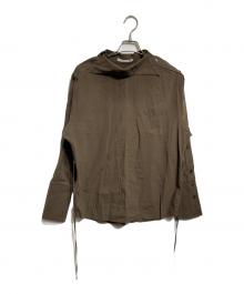 ISSEY MIYAKE（イッセイミヤケ）の古着「ODD SHIRT」｜ブラウン