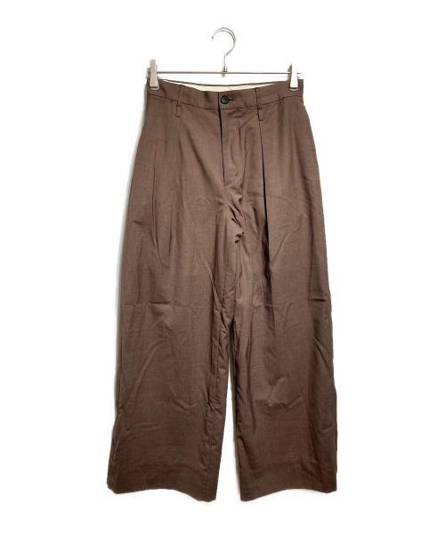 ISSEY MIYAKE（イッセイミヤケ）ISSEY MIYAKE (イッセイミヤケ) PALINDROMEリバーシブルスラックス ブラウン サイズ:2の古着・服飾アイテム