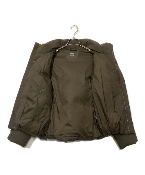UNIQLO（ユニクロ）UNIQLO (ユニクロ) シームレスダウンジャケット オリーブ サイズ:Mの古着・服飾アイテム