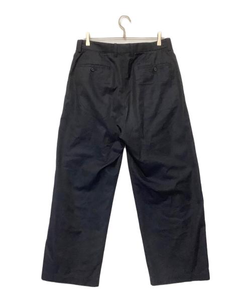 cornier（コルニエ）Cornier (コルニエ) タックパンツ ネイビー サイズ:Lの古着・服飾アイテム