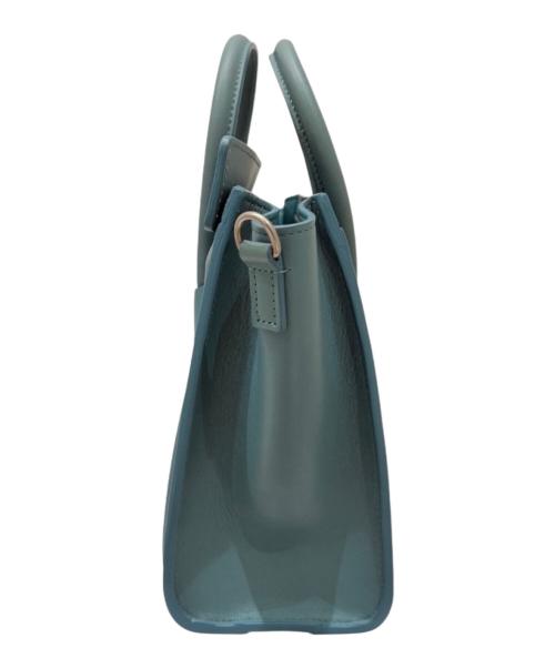 CELINE（セリーヌ）CELINE (セリーヌ) ラゲージ ナノショッパー ブルーグリーン サイズ:ナノの古着・服飾アイテム