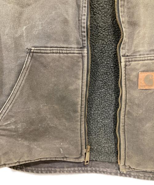 CarHartt（カーハート）CarHartt (カーハート) 裏ボアダックベスト グレー サイズ:2XLの古着・服飾アイテム