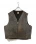 CarHartt（カーハート）の古着「裏ボアダックベスト」｜グレー