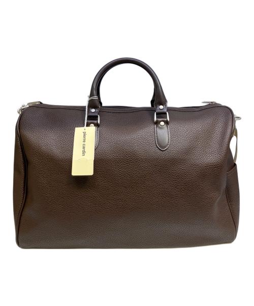 pierre cardin（ピエール・カルダン）pierre cardin (ピエール・カルダン) ボストンバッグ ブラウンの古着・服飾アイテム