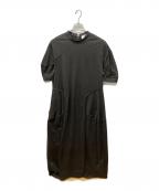 ENFOLDエンフォルド）の古着「SOLID DRESS」｜グレー