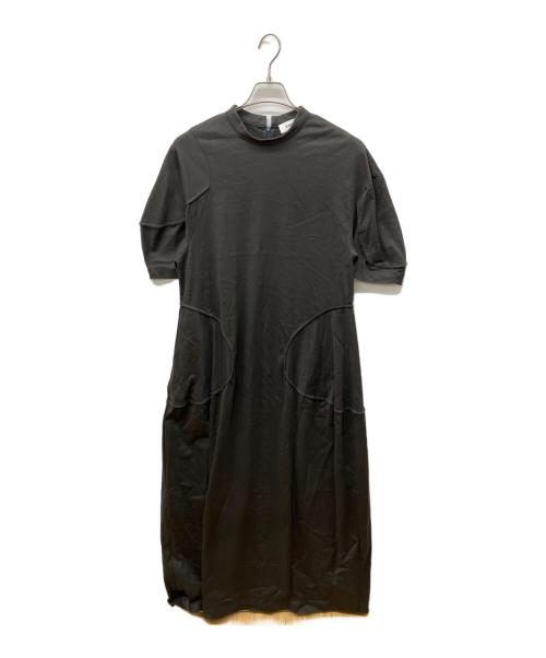 ENFOLD（エンフォルド）ENFOLD (エンフォルド) SOLID DRESS グレー サイズ:38の古着・服飾アイテム