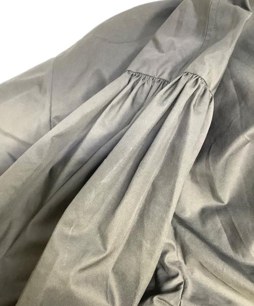 HYKE（ハイク）HYKE (ハイク) バルーンスリーブギャザードレス ブラック サイズ:1の古着・服飾アイテム