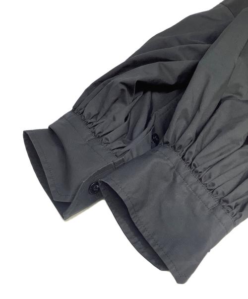 HYKE（ハイク）HYKE (ハイク) バルーンスリーブギャザードレス ブラック サイズ:1の古着・服飾アイテム