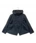 JIL SANDER（ジルサンダー）の古着「フーデッドフレアジャケット」｜ネイビー