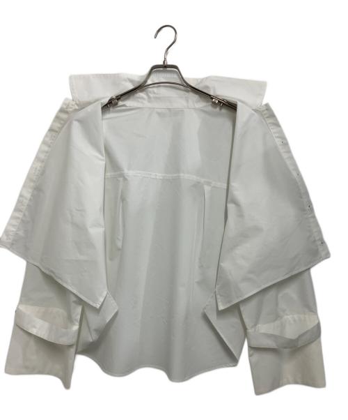 TWILL（ツイル）TWILL (ツイル) シャツジャケット ホワイト サイズ:Freeの古着・服飾アイテム