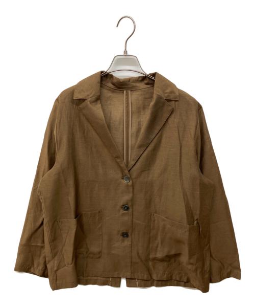 JOURNAL STANDARD（ジャーナルスタンダード）JOURNAL STANDARD (ジャーナルスタンダード) ライトラフクロスジャケット ブラウン サイズ:XLの古着・服飾アイテム