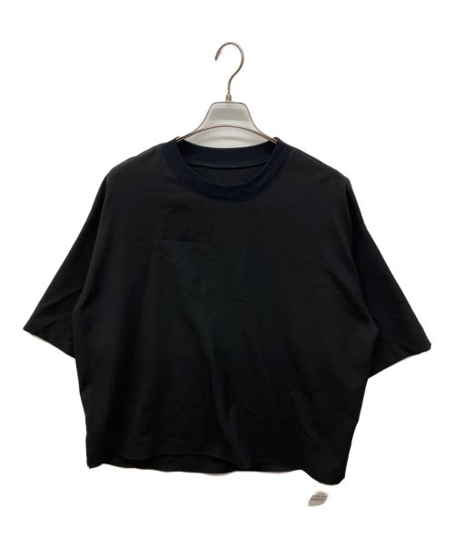 journal standard luxe（ジャーナルスタンダード ラックス）JOURNAL STANDARD LUXE (ジャーナルスタンダード ラックス) トロピカル リブT ブラック サイズ:FREEの古着・服飾アイテム
