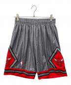 HARDWOOD CLASSICS×MITCHELL & NESSハードウッドクラシック×ミッチェルアンドネス）の古着「ハーフパンツ」｜グレー