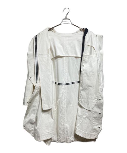 marina yee（マリナ イー）marina yee (マリナ イー) MY PARKA - Origami/パーカー - 折り紙 ホワイト サイズ:S1の古着・服飾アイテム