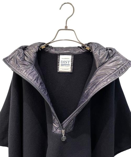 MONCLER（モンクレール）MONCLER (モンクレール) ダウン切替ポンチョケープ ネイビー サイズ:FREEの古着・服飾アイテム