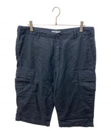 stussy（ステューシー）の古着「リネンハーフカーゴパンツ」｜ネイビー