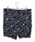 stussy (ステューシー) 総柄ハーフパンツ ネイビー サイズ:91cm (W36)：6000円