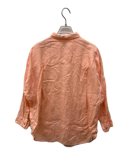 Spick and Span（スピック＆スパン）Spick and Span (スピック＆スパン) 80リネンカシュクール ビッグシャツ ピンク サイズ:FREEの古着・服飾アイテム