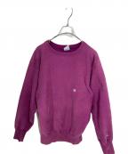 Champion REVERSE WEAVEチャンピオン リバース ウィーブ）の古着「ワンポイントロゴスウェット」｜パープル