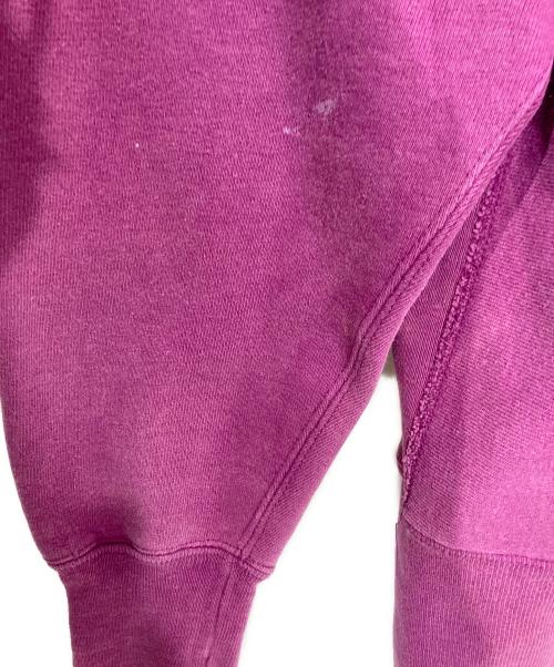 Champion REVERSE WEAVE（チャンピオン リバース ウィーブ）Champion REVERSE WEAVE (チャンピオン リバース ウィーブ) ワンポイントロゴスウェット パープル サイズ:Ｌの古着・服飾アイテム