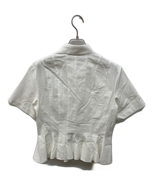 ashlyn（アシュリン）ASHLYN (アシュリン) Lulu Shirt ホワイト サイズ:2の古着・服飾アイテム
