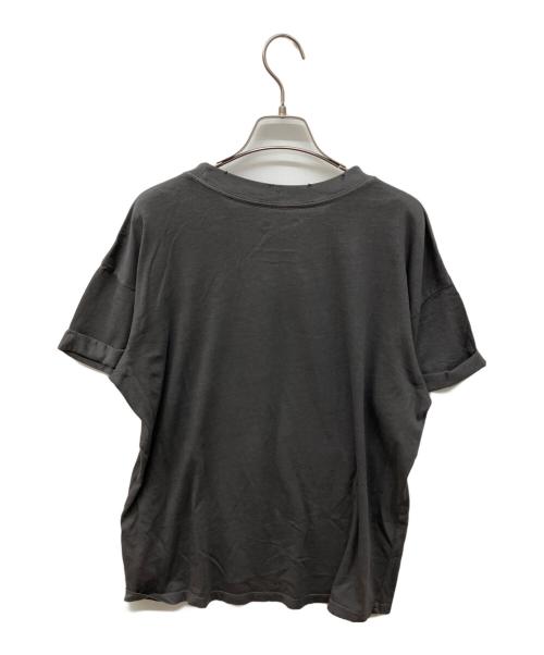 UNFORTUNATE PORTRAIT（-）UNFORTUNATE PORTRAIT (-) Whim Gazette (ウィムガゼット) 別注WHIM TEE チャコールグレー サイズ:Sの古着・服飾アイテム