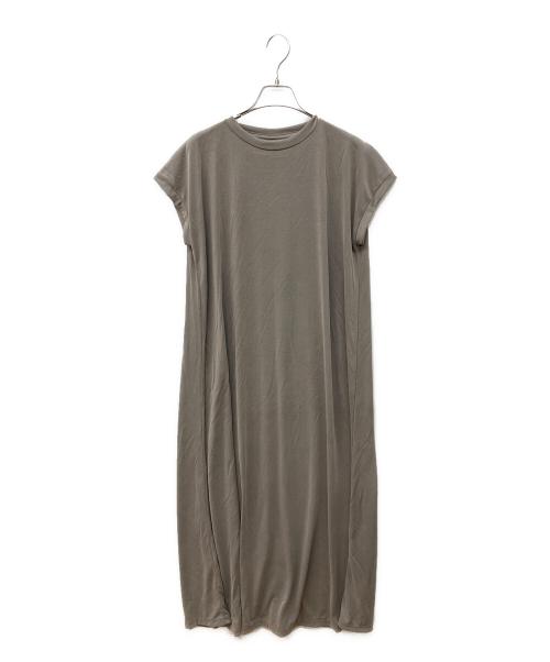 Whim Gazette（ウィムガゼット）Whim Gazette (ウィムガゼット) フィブリルカットワンピース グレー サイズ:FREEの古着・服飾アイテム