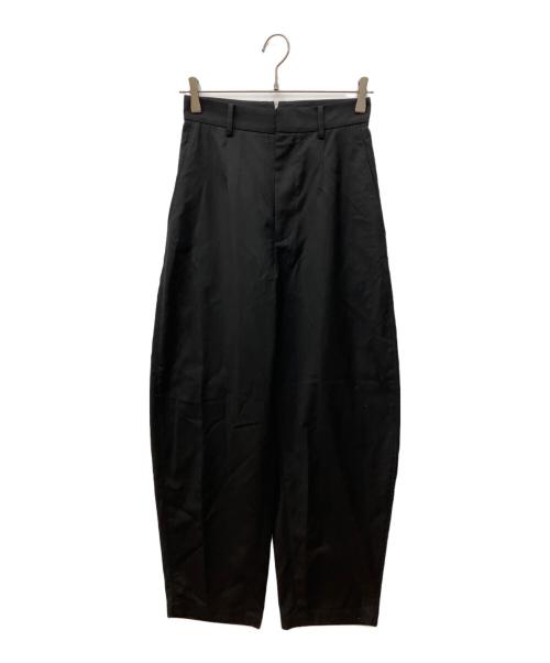 LOEFF（ロエフ）LOEFF (ロエフ) トロピカルウール ボンタン パンツ ブラック サイズ:00の古着・服飾アイテム