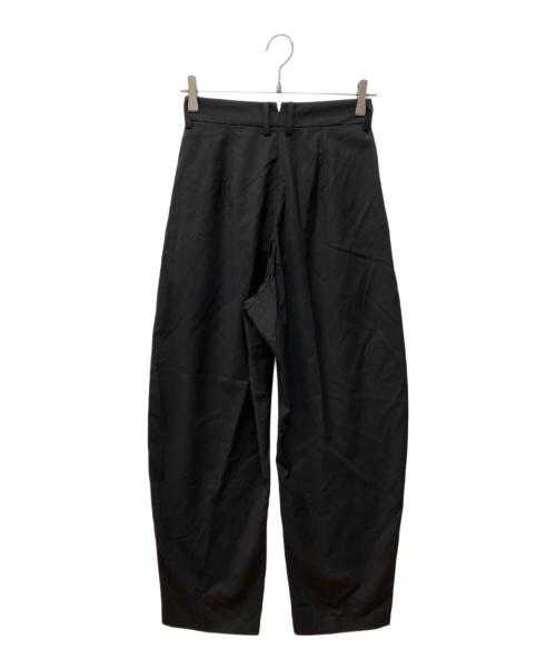 LOEFF（ロエフ）LOEFF (ロエフ) トロピカルウール ボンタン パンツ ブラック サイズ:00の古着・服飾アイテム