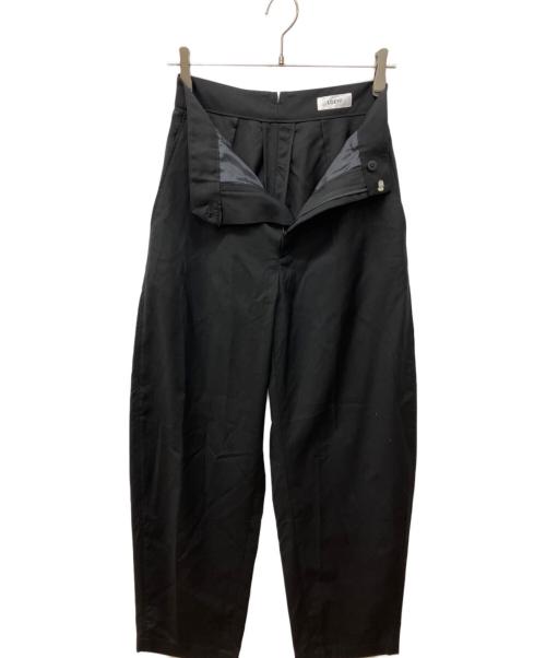 LOEFF（ロエフ）LOEFF (ロエフ) トロピカルウール ボンタン パンツ ブラック サイズ:00の古着・服飾アイテム
