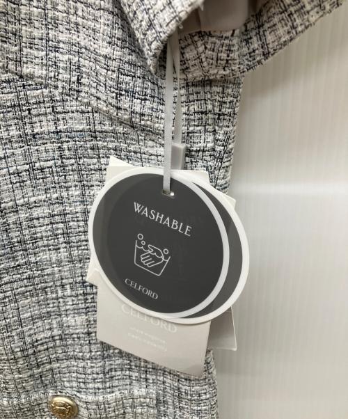 CELFORD（セルフォード）CELFORD (セルフォード) ツイードミニワンピース ミックス サイズ:38 未使用品の古着・服飾アイテム