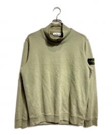 STONE ISLAND（ストーンアイランド）の古着「ファネルネックフリーススウェット/Funnel-neck fleece sweatshirt」｜オリーブ