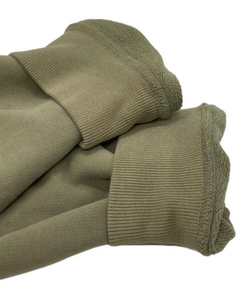 STONE ISLAND（ストーンアイランド）STONE ISLAND (ストーンアイランド) ファネルネックフリーススウェット/Funnel-neck fleece sweatshirt オリーブ サイズ:Lの古着・服飾アイテム