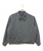 A.PRESSEアプレッセ）の古着「Silk Twill Vietnam Jacket」｜ブラック