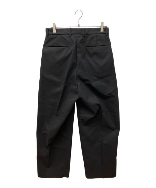 STEVEN ALAN（スティーブンアラン）STEVEN ALAN (スティーブンアラン) ホップサック インツープリーツ ドレストラウザーズ ブラック サイズ:Mの古着・服飾アイテム