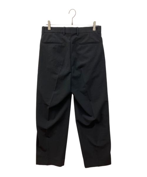 STEVEN ALAN（スティーブンアラン）STEVEN ALAN (スティーブンアラン) TWサッカーインツープリーツドレストラウザーズ ブラック サイズ:Mの古着・服飾アイテム