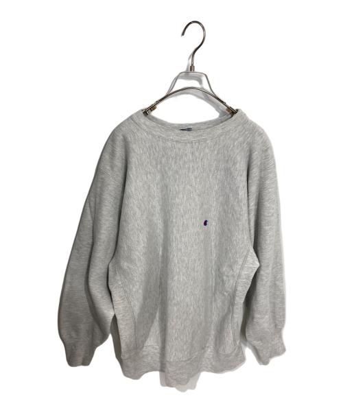 Champion REVERSE WEAVE（チャンピオン リバース ウィーブ）Champion REVERSE WEAVE (チャンピオン リバース ウィーブ) クルーネックスウェット グレー サイズ:XLの古着・服飾アイテム