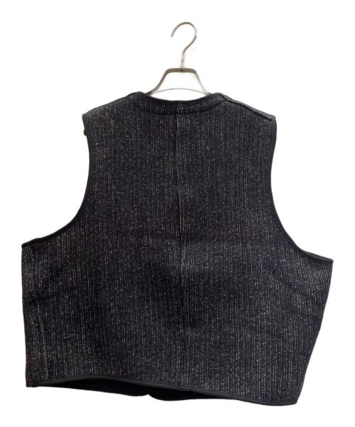 BROWN'S BEACH JACKET（ブラウンズビーチジャケット）BROWN'S BEACH JACKET (ブラウンズビーチジャケット) 50sヴィンテージビーチクロスベスト ネイビー サイズ:46の古着・服飾アイテム