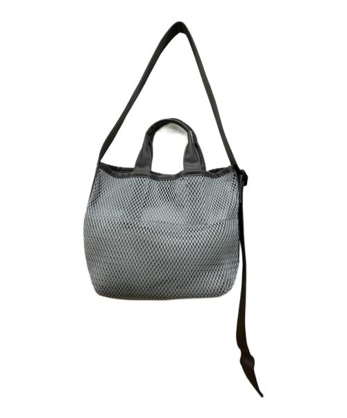 EAR（イア）EAR (イア) ダイヤメッシュ2WAYトートバッグ グレーの古着・服飾アイテム