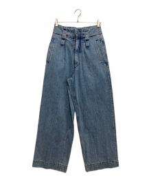 SOONJEANS（スンジン）の古着「デニムパンツ」｜インディゴ