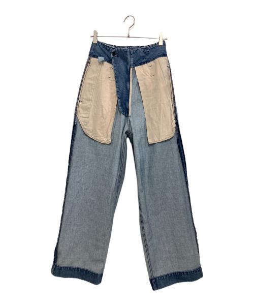 SOONJEANS（スンジン）SOONJEANS (スンジン) デニムパンツ インディゴ サイズ:1の古着・服飾アイテム