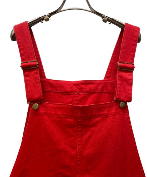 FINAL HOME（ファイナルホーム）FINAL HOME (ファイナルホーム) オーバーオール レッド サイズ:Sの古着・服飾アイテム