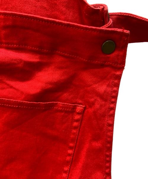 FINAL HOME（ファイナルホーム）FINAL HOME (ファイナルホーム) オーバーオール レッド サイズ:Sの古着・服飾アイテム