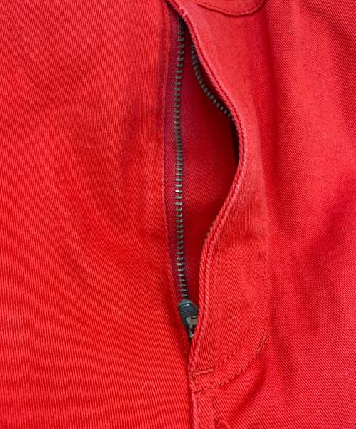 FINAL HOME（ファイナルホーム）FINAL HOME (ファイナルホーム) オーバーオール レッド サイズ:Sの古着・服飾アイテム