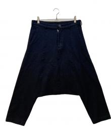 BLACK COMME des GARCONS（ブラックコムデギャルソン）の古着「ウールサルエルパンツ」｜ブラック