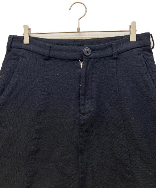 BLACK COMME des GARCONS（ブラックコムデギャルソン）BLACK COMME des GARCONS (ブラックコムデギャルソン) ウールサルエルパンツ ブラック サイズ:Sの古着・服飾アイテム