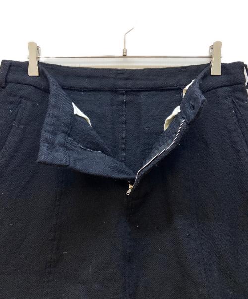 BLACK COMME des GARCONS（ブラックコムデギャルソン）BLACK COMME des GARCONS (ブラックコムデギャルソン) ウールサルエルパンツ ブラック サイズ:Sの古着・服飾アイテム