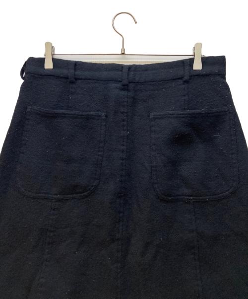 BLACK COMME des GARCONS（ブラックコムデギャルソン）BLACK COMME des GARCONS (ブラックコムデギャルソン) ウールサルエルパンツ ブラック サイズ:Sの古着・服飾アイテム
