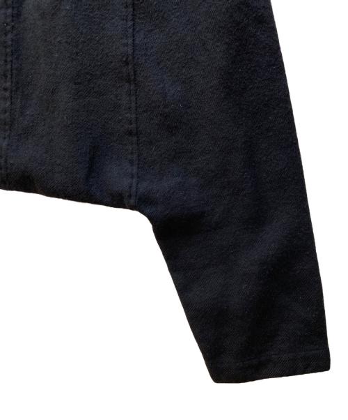 BLACK COMME des GARCONS（ブラックコムデギャルソン）BLACK COMME des GARCONS (ブラックコムデギャルソン) ウールサルエルパンツ ブラック サイズ:Sの古着・服飾アイテム